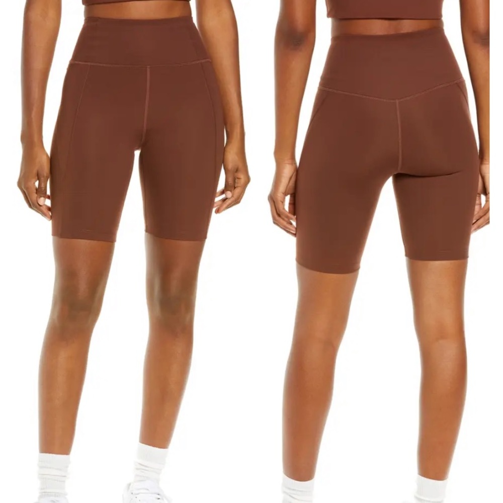 Espresso Biker Shorts